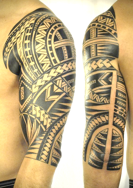 exemple tatouage de style Polynésien tatouage-style_polynesian